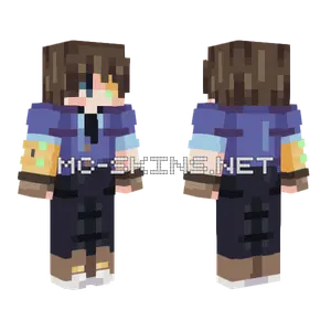Isaac Tales Of The Smp Minecraft skin