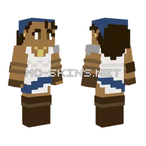 Isabela Dragon Age 2 Minecraft skin
