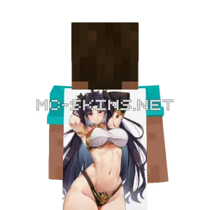 Ishtar Bikini cape, outside and lining