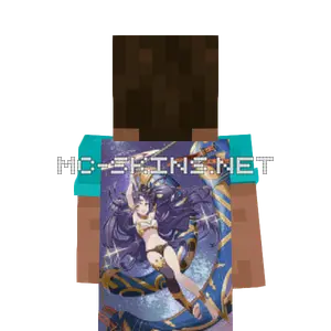 Ishtar Flying cape, outside and lining