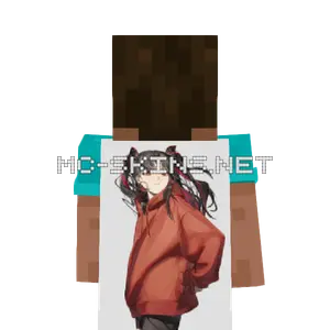 Ishtar Hoodie cape, outside and lining