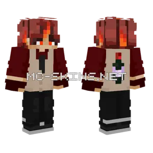 Issei Amore 2 Minecraft skin