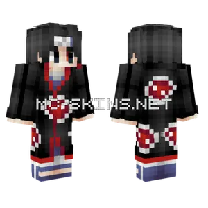 Itachi Uchiha Minecraft skin