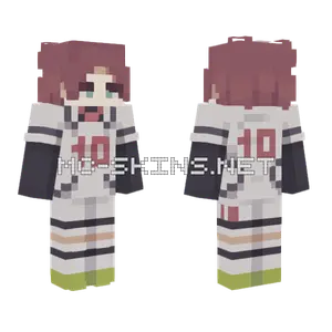 Itoshi Sae Blue Lock Minecraft skin