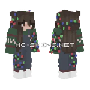 Itsnat Frfr Christmas Lights Minecraft skin
