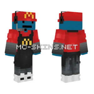Itzalbertto Employee Skin Minecraft skin