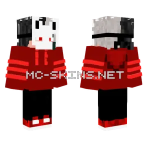 itzgourabh Red Hoodie Minecraft skin