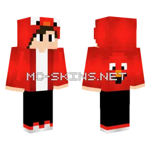 Itzgummer Elmo Skin Minecraft skin