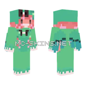 itzloveybird Frog Skin Minecraft skin