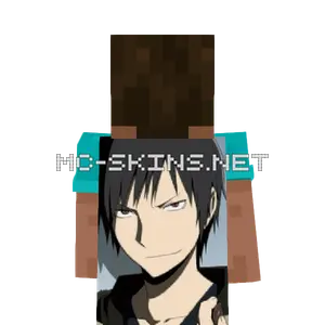 Izaya Orihara cape, outside and lining