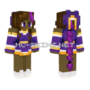 Izzy Fixed Minecraft skin