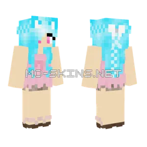 Izzy Summer Minecraft skin