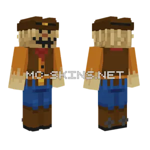 Jack Espantalho Minecraft skin