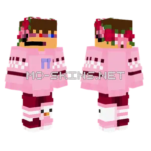 Jack Manifold Pink Presents Minecraft skin