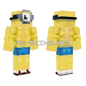 Jacked Minion Minecraft skin