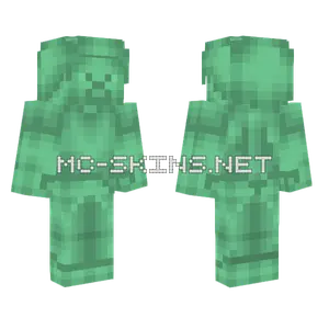 Jade Steve Minecraft skin