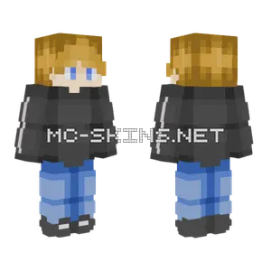 Jake Blue Outfit Minecraft skin