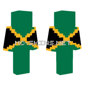 Jamaica Flag Minecraft skin