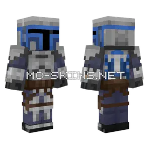 Jango Fett Minecraft skin