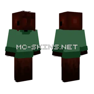 Japanese Rhino Beetle Green Jumper Minecraft skin