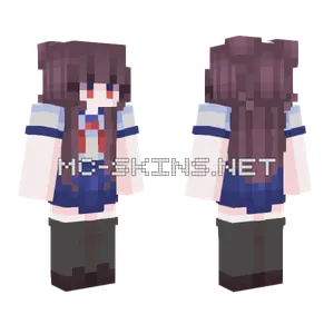 Japanese School Girl Minecraft skin
