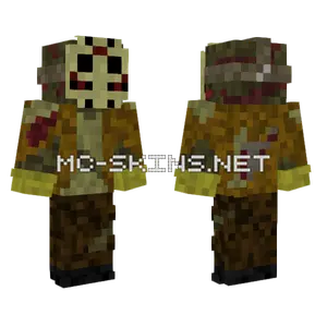 Jason Voorhees Autumn Colors Minecraft skin