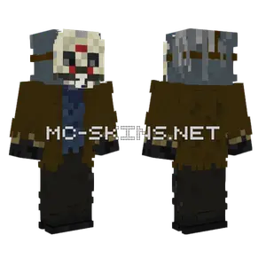 Jason Voorhees Freddy vs Jason Minecraft skin