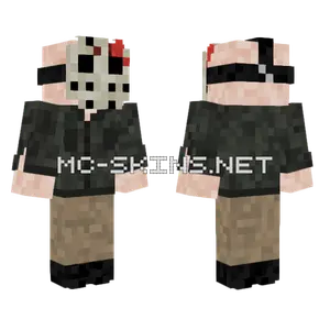 Jason Voorhees Part 4 Minecraft skin