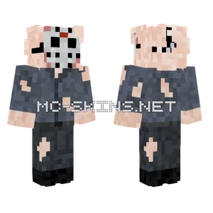 Jason Voorhees Part 9 Minecraft skin