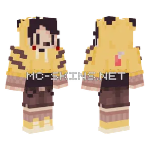 Javichu4610 Yellow Outfit Minecraft skin
