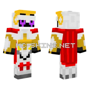 Jawa Bear Purple Heart Minecraft skin