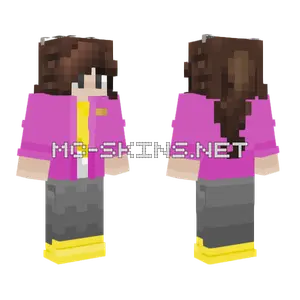 Jayden TV Time Minecraft skin