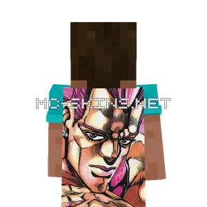 Jean-Pierre Polnareff cape, outside and lining
