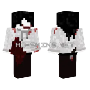 Jeff The Killer Minecraft skin