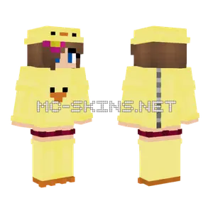 Jenny Belle Duck Skin Minecraft skin