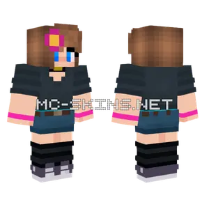 Jenny Mod Character Skin Minecraft skin