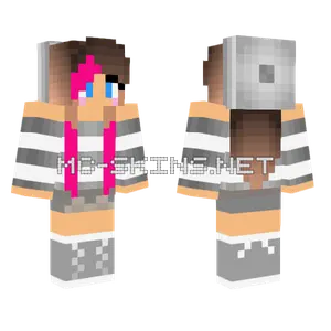 Jenny Mod Girl Skin Minecraft skin