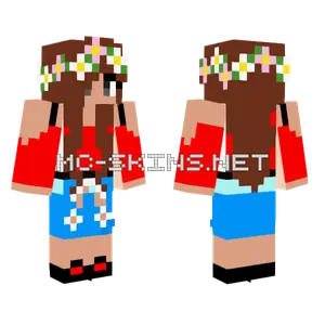Jenny Mod Girl Skin Minecraft skin