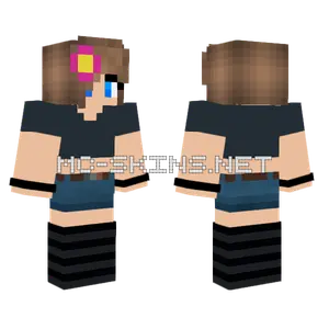 Jenny Mod Girl Skin Minecraft skin