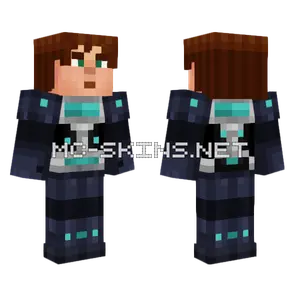 Jesse Mcsm Armour Custom Minecraft skin