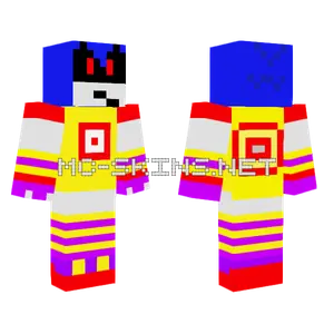 Jester Metal Sonic Minecraft skin