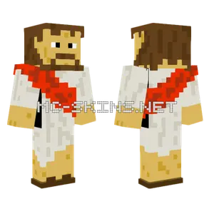 Jesus Christ Minecraft skin
