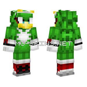 Jet The Hawk Minecraft skin