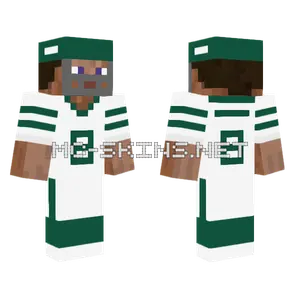 Jets White 24 Minecraft skin