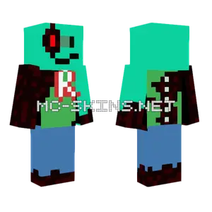 Jhon Doe Forsaken Minecraft skin