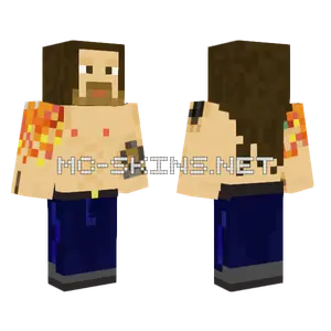 Jhon Frusciante RHCP Minecraft skin