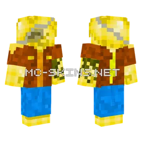 Jimmy Yellow Steve V2 Minecraft skin