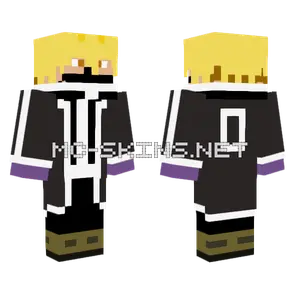 Jin Kougasaki Tougen Anki Minecraft skin