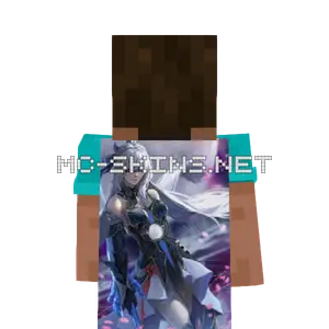 Jingliu Armor cape, outside and lining