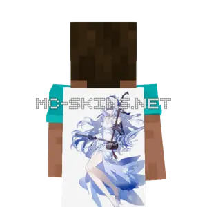 Jingliu Dress cape, outside and lining